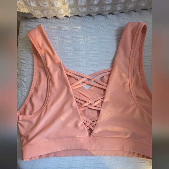 Avia Peach Sports Bra - Picture 2 of 3